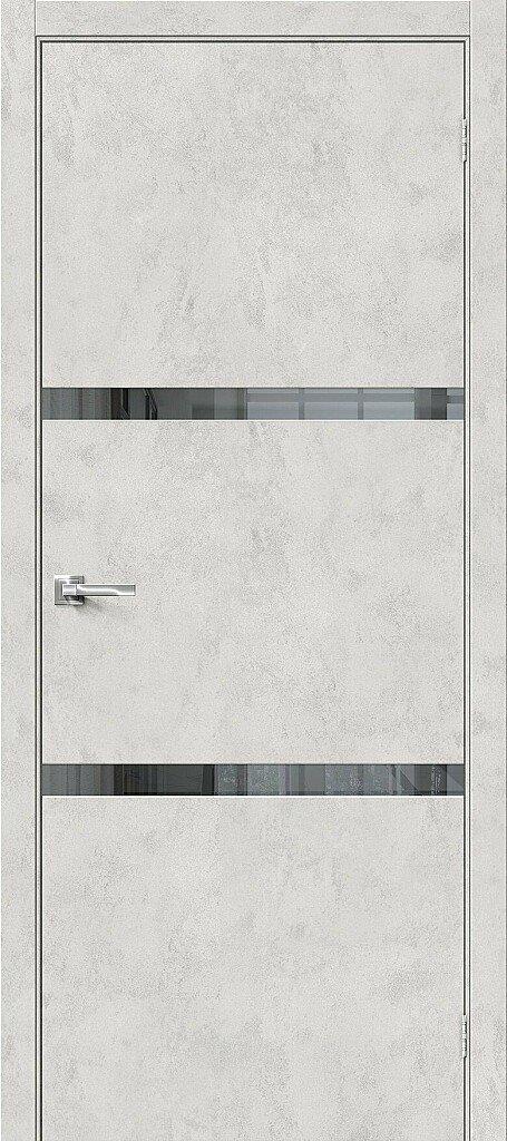 

Дверь Браво-2.55 Look Art Mirox Grey Mr.Wood Браво, Bravo 200*80