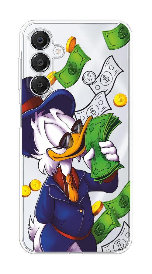 

Чехол на Samsung Galaxy A16 Scrooge McDuck with Money, Синий;зеленый;белый, 2110250-1