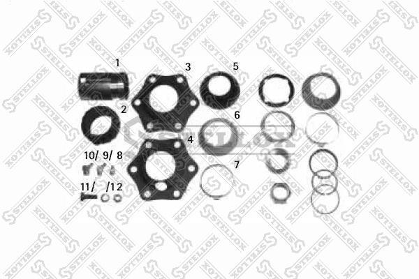 

STELLOX 8507010SX 85-07010-SX р/к торм. вала мпна ось-втулки бронз.+шаровая пластм. с м