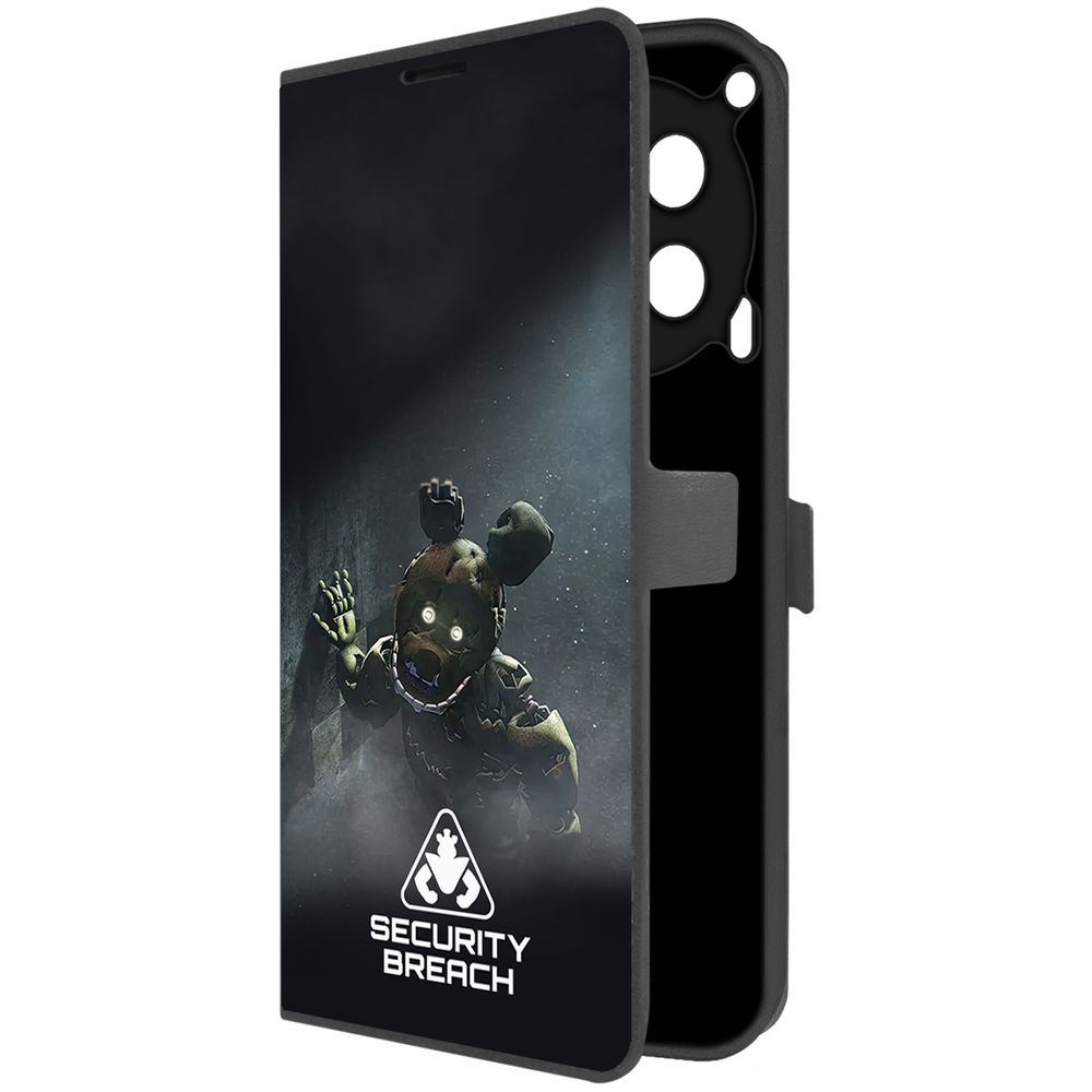 

Чехол Krutoff для Tecno Camon 30 ФНАФ - Нарушение безопасности, Черный