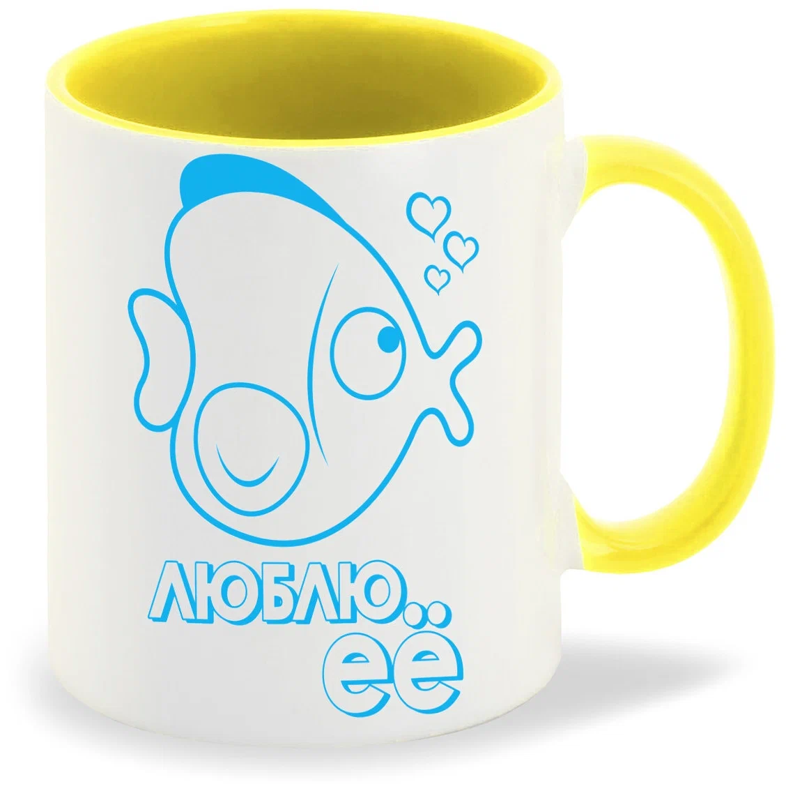 

Кружка CoolPodarok Люблю его М есть пара