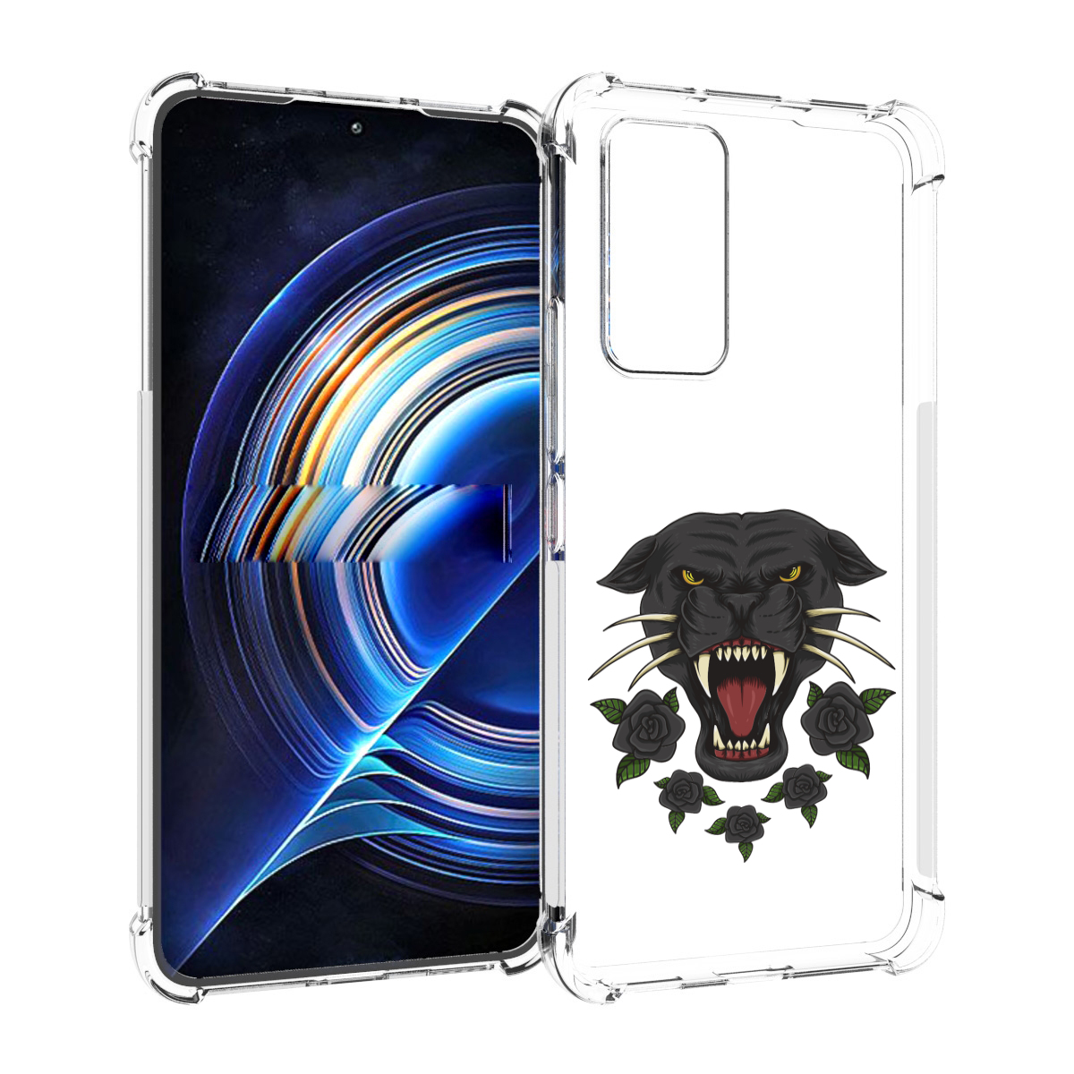 

Чехол MyPads Пантера для Tecno Camon 19 Neo, Прозрачный, Tocco