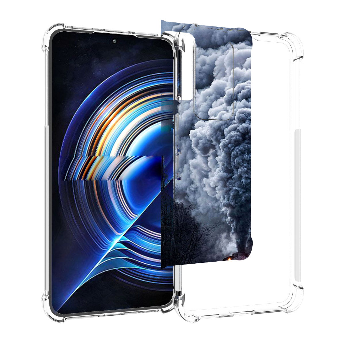 

Чехол MyPads Паровоз для Tecno Camon 19 Neo, Прозрачный, Tocco