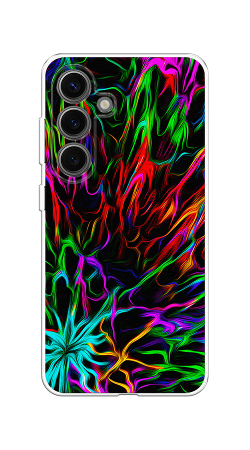 

Чехол на Samsung Galaxy S25 Разноцветные разводы, Голубой;зеленый;оранжевый, 2110350-1