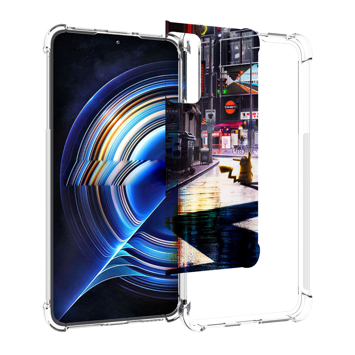 

Чехол MyPads Пикачу-в-городе для Tecno Camon 19 Neo, Прозрачный, Tocco