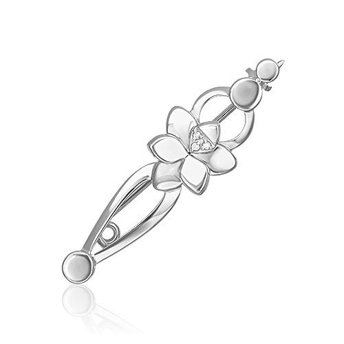 

Брошь из золота PLATINA jewelry 04-0270-00-101-1120, бриллиант, 04-0270-00-101-1120