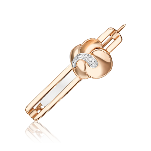 

Брошь из золота с бриллиантом PLATINA jewelry 04-0271-00-101-1111, 04-0271-00-101-1111