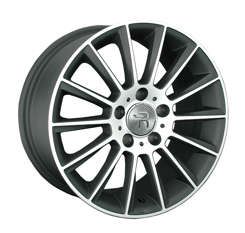 

Колесный диск литой REPLAY MR139 7,5x17 5*112 ET47 d66,6 MBF (029641-160060011), Черный;серебристый