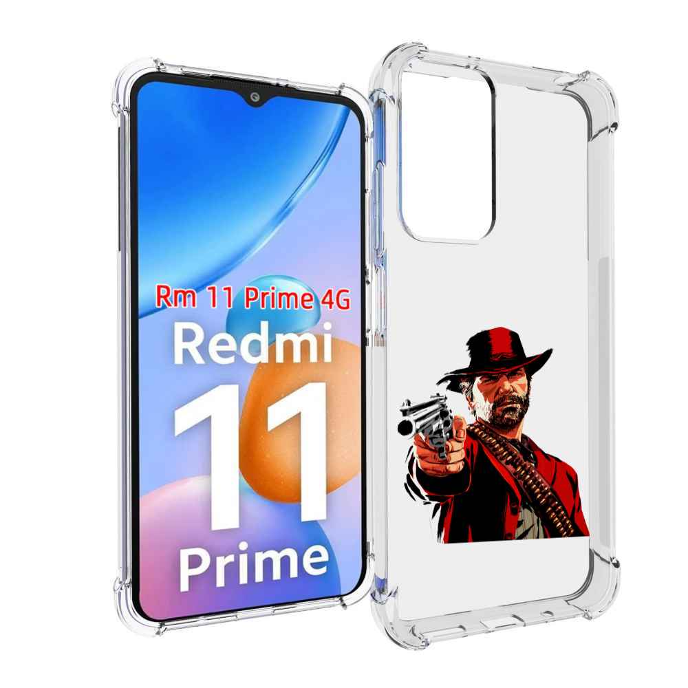 

Чехол MyPads Red-Dead-Redemption-2-РДР-2 для Xiaomi Redmi 11 Prime 4G, Прозрачный, Tocco