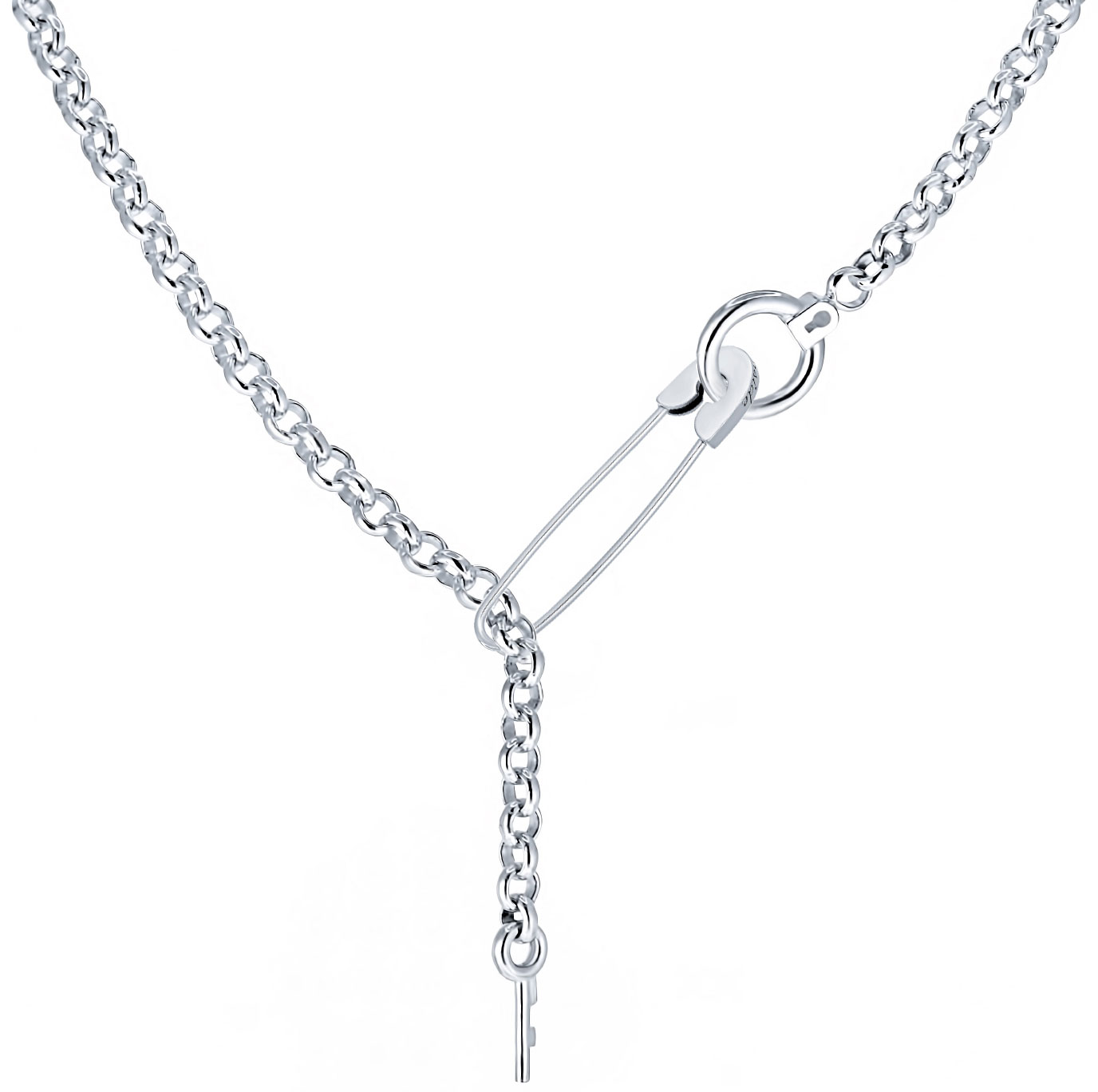 

Колье из серебра без вставки 45 см Ocean inside NC026, NC026