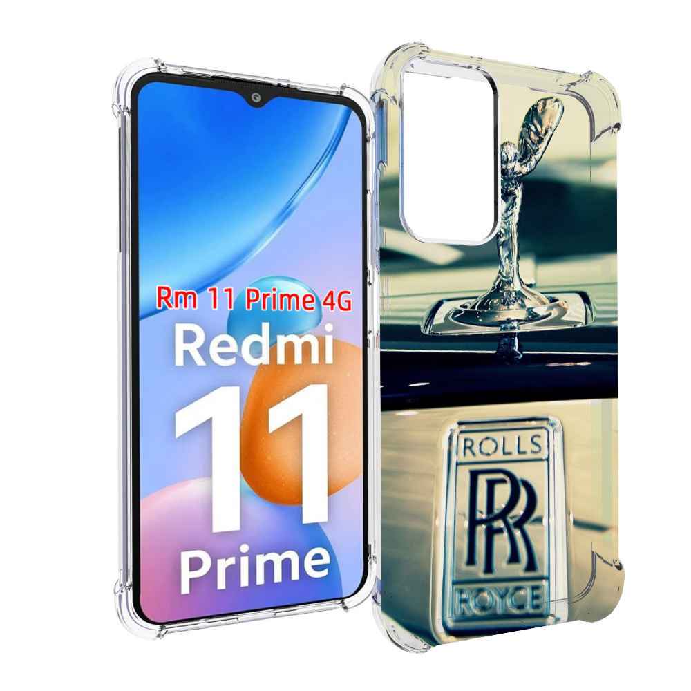 Чехол MyPads Rolls Royce ролс рои?с 1 для Xiaomi Redmi 11 Prime 4G