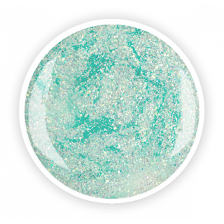 фото Глиммер-гель для ногтей catherine uv glimmer gel mint jelly 4.5 мл