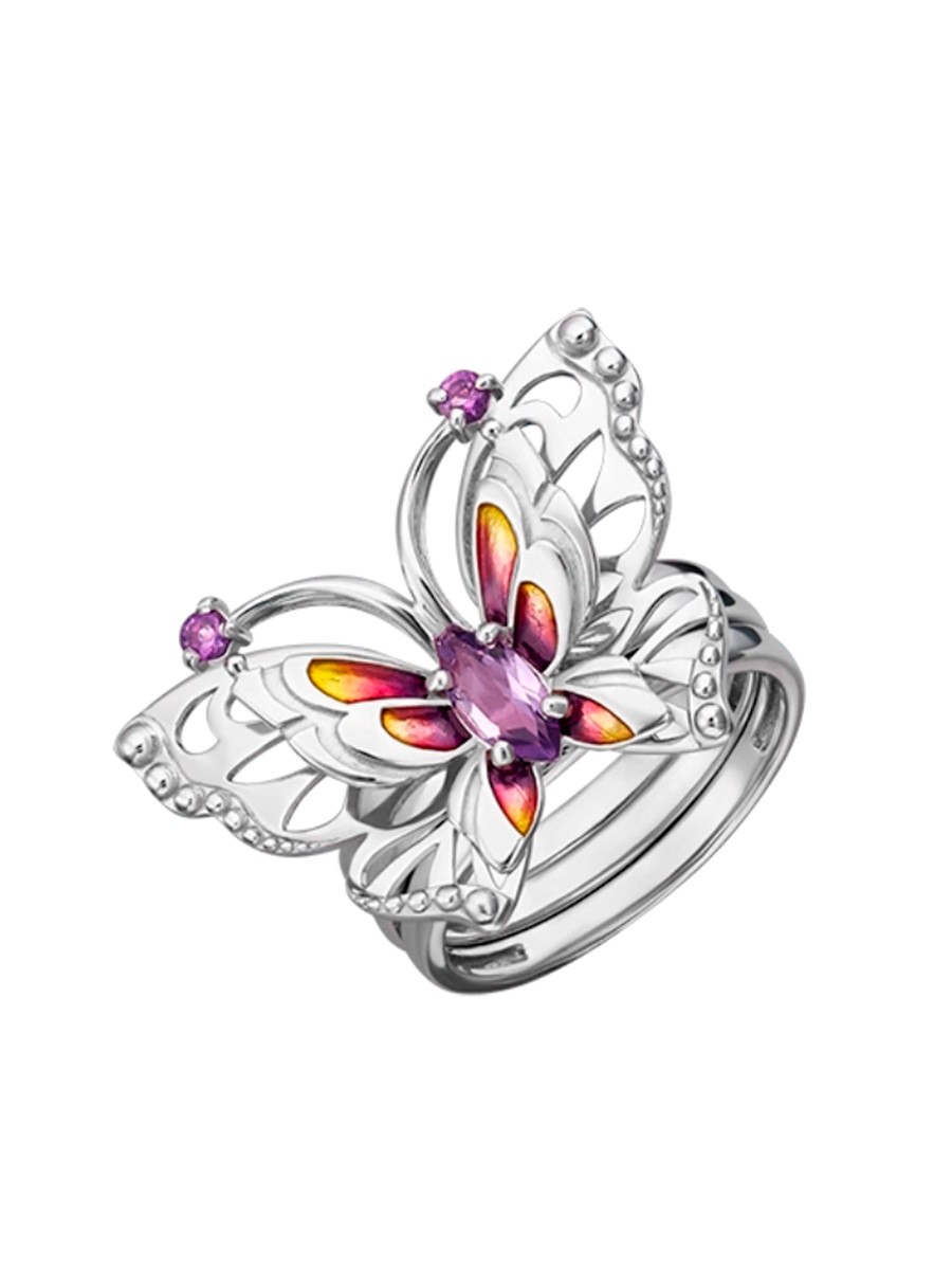 

Кольцо из серебра без вставки р. 16,5 PLATINA Jewelry 01-5482-00-203-0200-69-Ag_16-5, 01-5482-00-203-0200-69-Ag_16-5