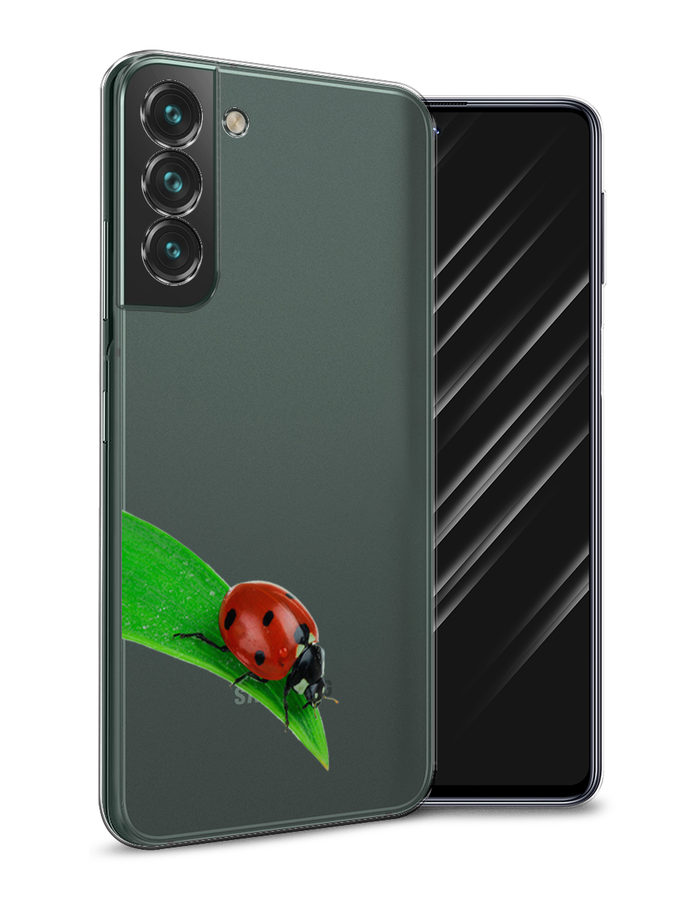 

Чехол Awog на Samsung Galaxy S22 + / Самсунг S22 + "На счастье", Белый;красный;зеленый, 2103950-1