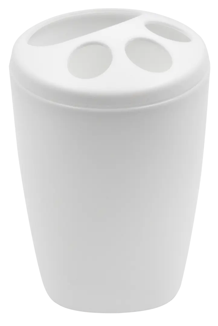 Подставка для зубных щёток Berossi Aqua пластик цвет белый