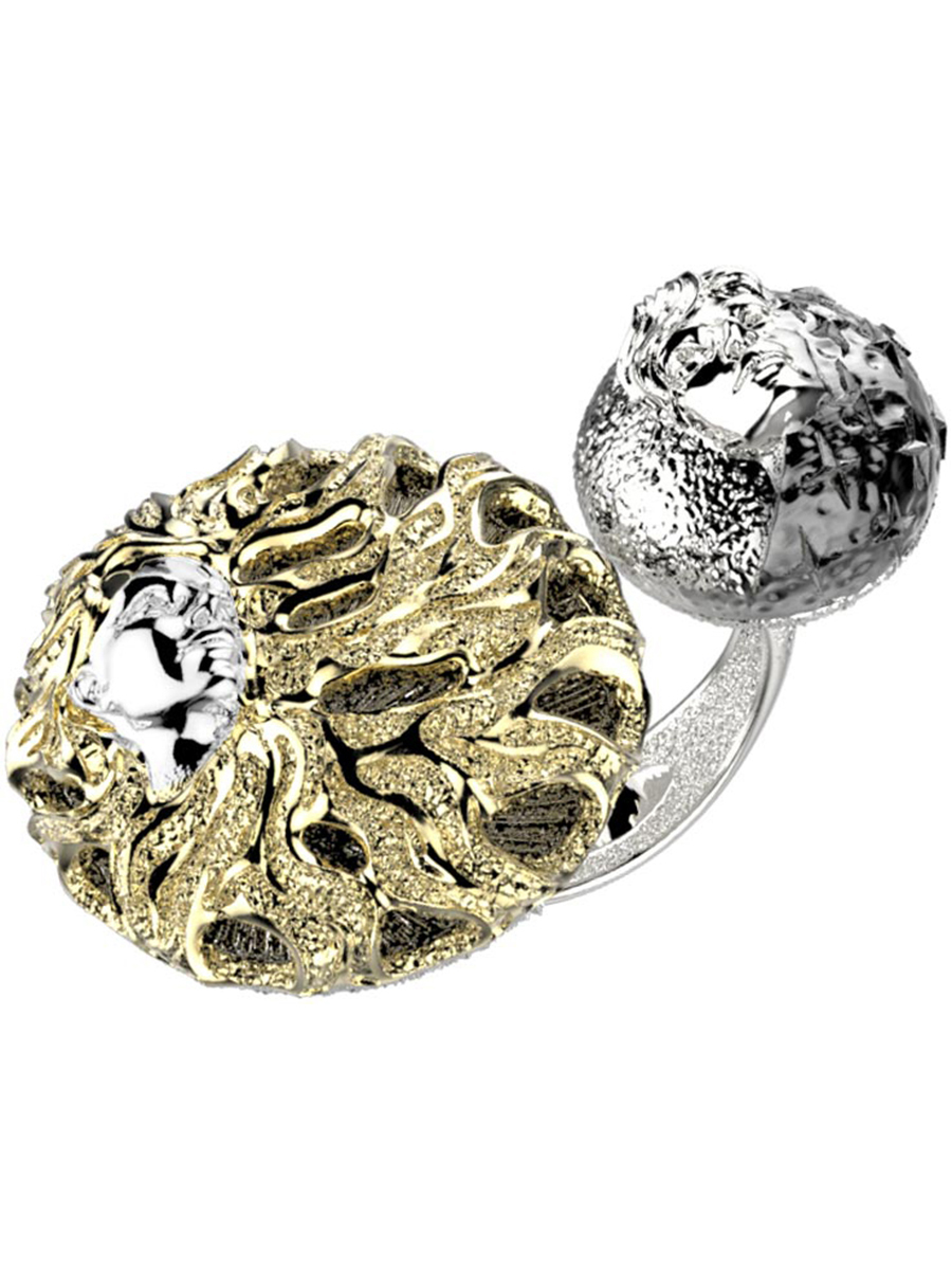 

Кольцо из серебра без вставки р. 17,5 Spika Gold 10700-001-11_17-5, 10700-001-11_17-5