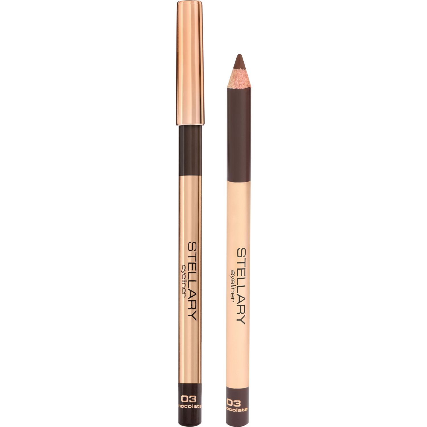 Карандаш для глаз Stellary Eyeliner насыщенный тон 03 Шоколад 1,5 г