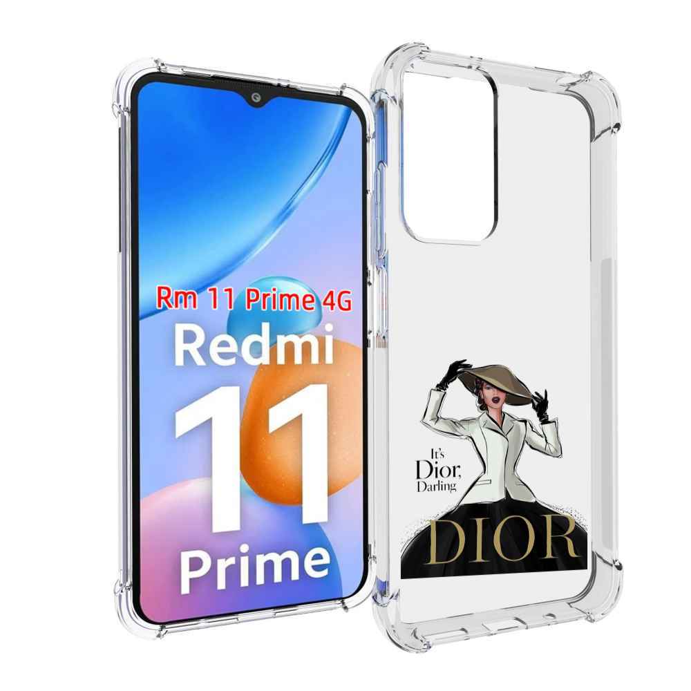 

Чехол MyPads drawings of sketches для Xiaomi Redmi 11 Prime 4G, Прозрачный, Tocco