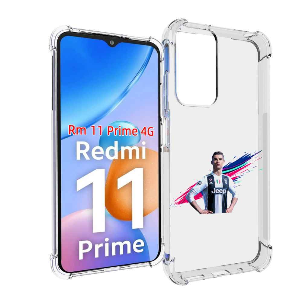 

Чехол MyPads fifa-Криштиану-Роналду мужской для Xiaomi Redmi 11 Prime 4G, Прозрачный, Tocco