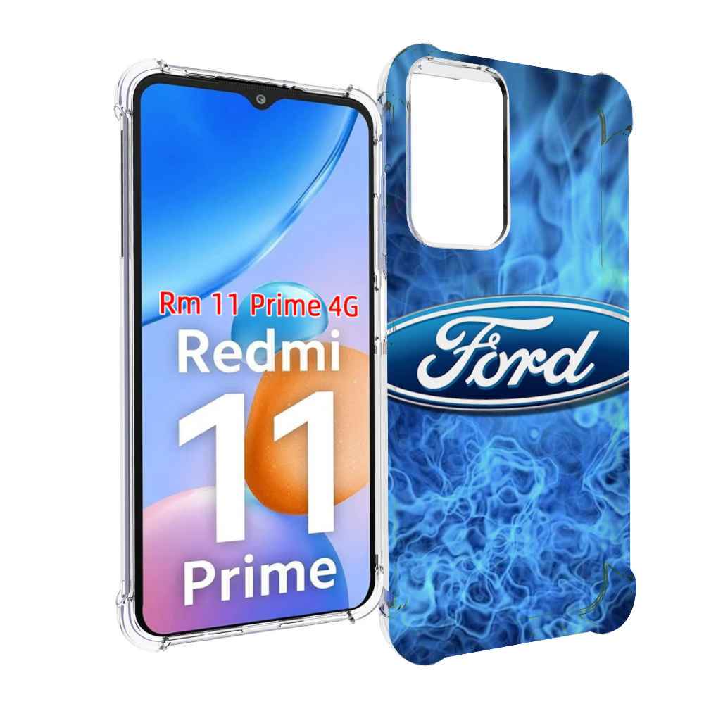 

Чехол MyPads ford-форд-22 м для Xiaomi Redmi 11 Prime 4G, Прозрачный, Tocco