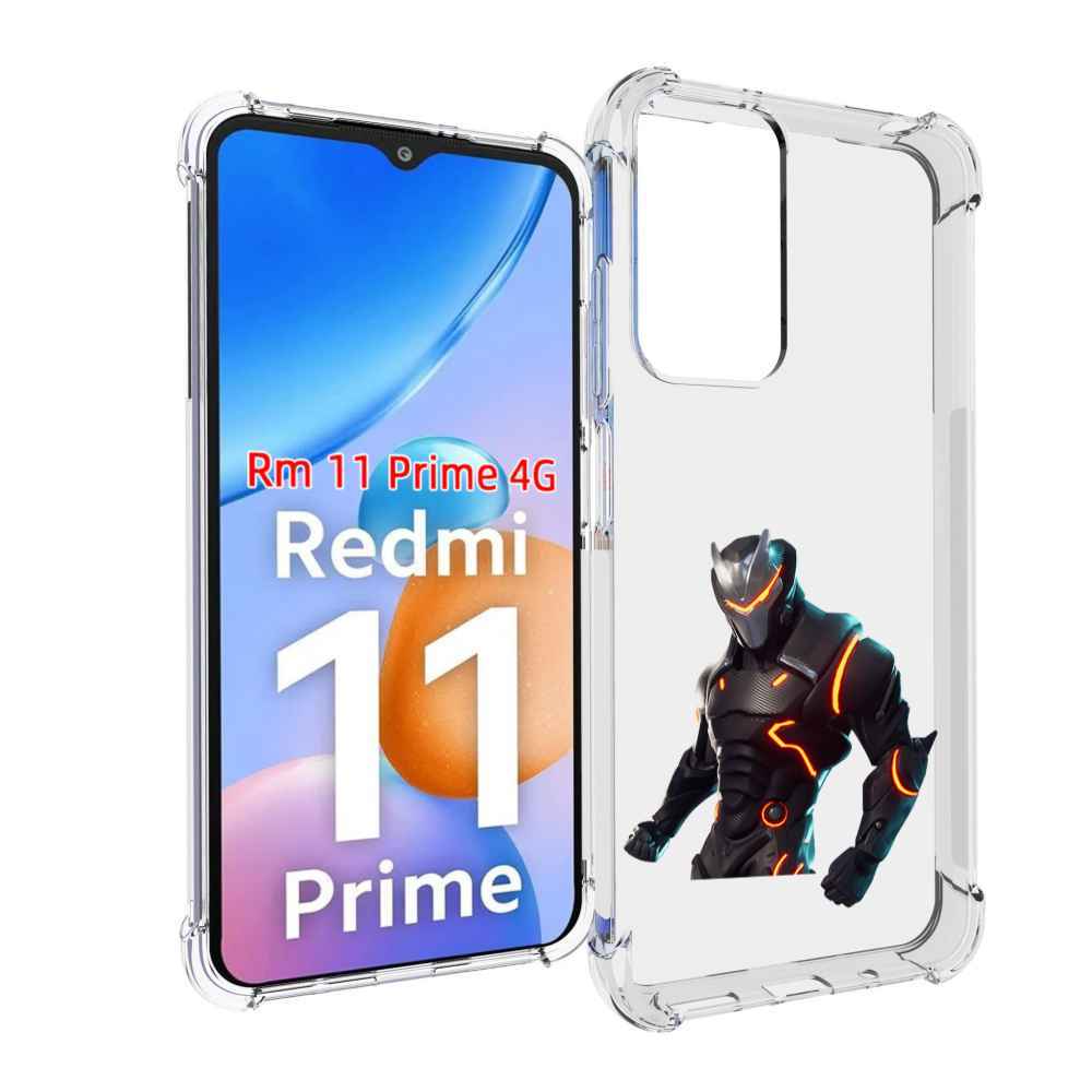 

Чехол MyPads fortnite-1 для Xiaomi Redmi 11 Prime 4G, Прозрачный, Tocco