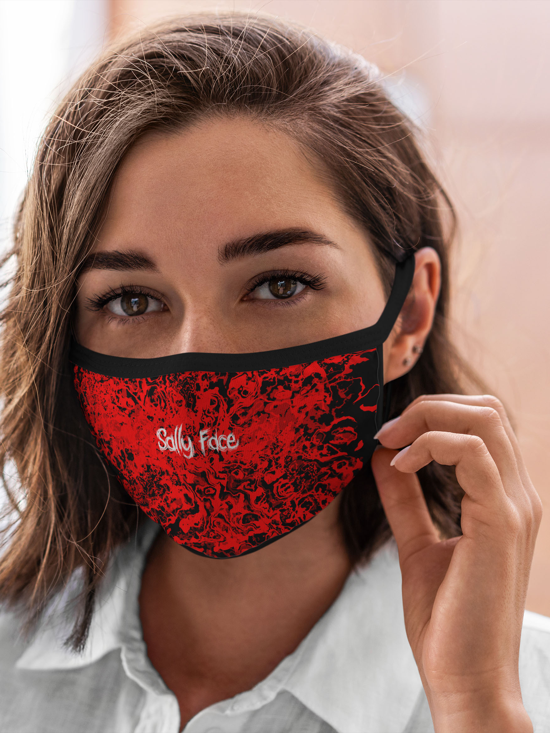 

Многоразовая маска унисекс Burnettie Sally Face Bloody, Разноцветный, Sally Face Bloody