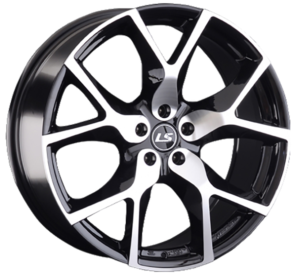 фото Колесный диск ls flowforming rc12 (bkf) 8.5xr20 et45 5*120 d72.6