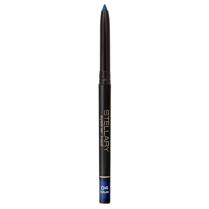 Карандаш для глаз Stellary Eyeliner Kajal автоматический тон 04 Синий 0,28 г карандаш для губ stellary автоматический 06 тёмно бежевый 0 28 г