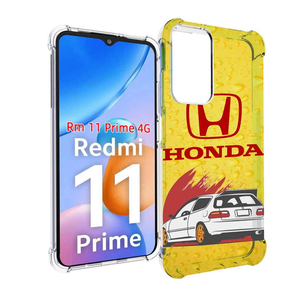 

Чехол MyPads honda-motor для Xiaomi Redmi 11 Prime 4G, Прозрачный, Tocco