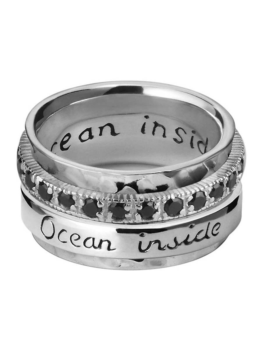 

Кольцо из серебра с фианитом р. 18 Ocean inside RO111_18, RO111_18