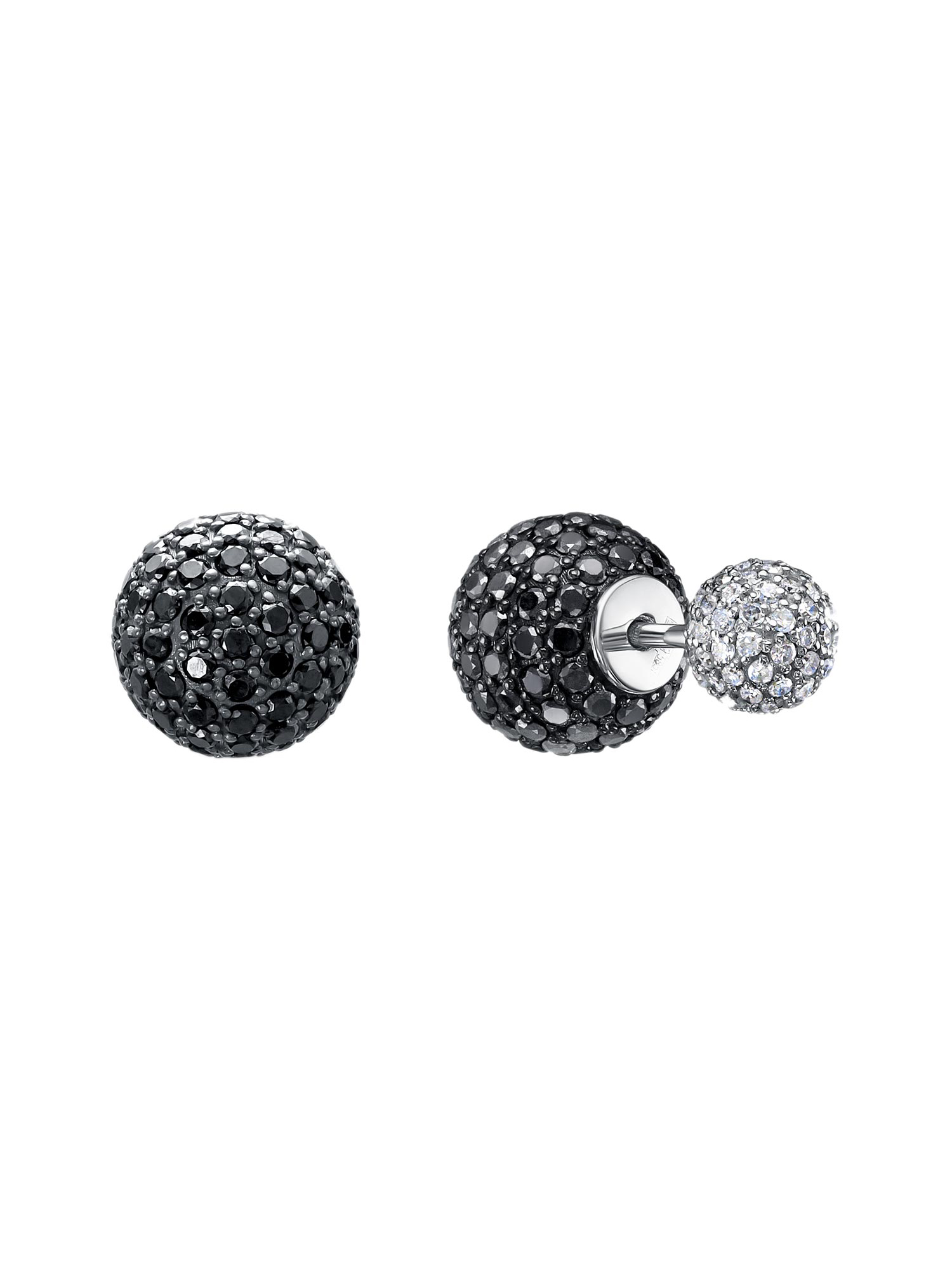 

Серьги из белого золота с бриллиантом Azamant jewelry 05-02-035, 05-02-035