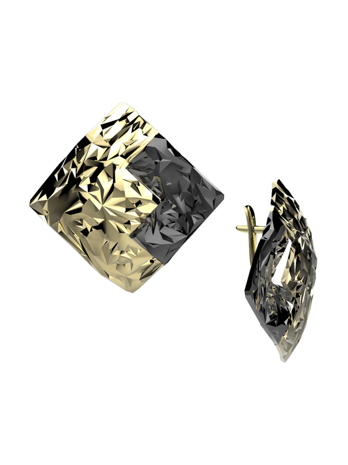 

Серьги из серебра без вставки Spika Gold 20511-001-12, 20511-001-12