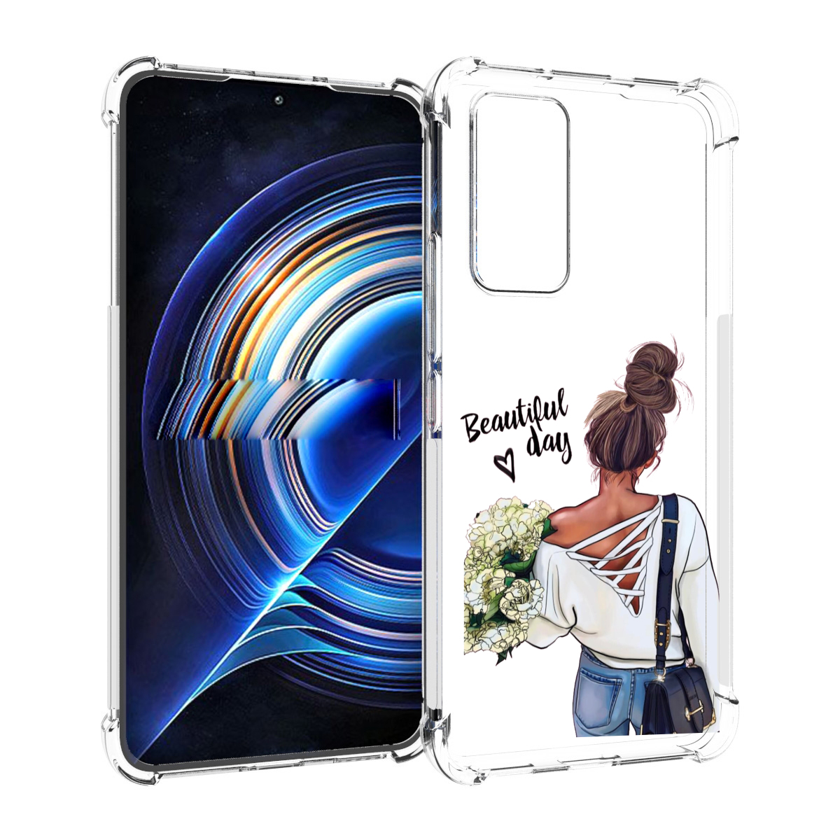 

Чехол MyPads Прекрасный-день для Tecno Camon 19 Neo, Прозрачный, Tocco