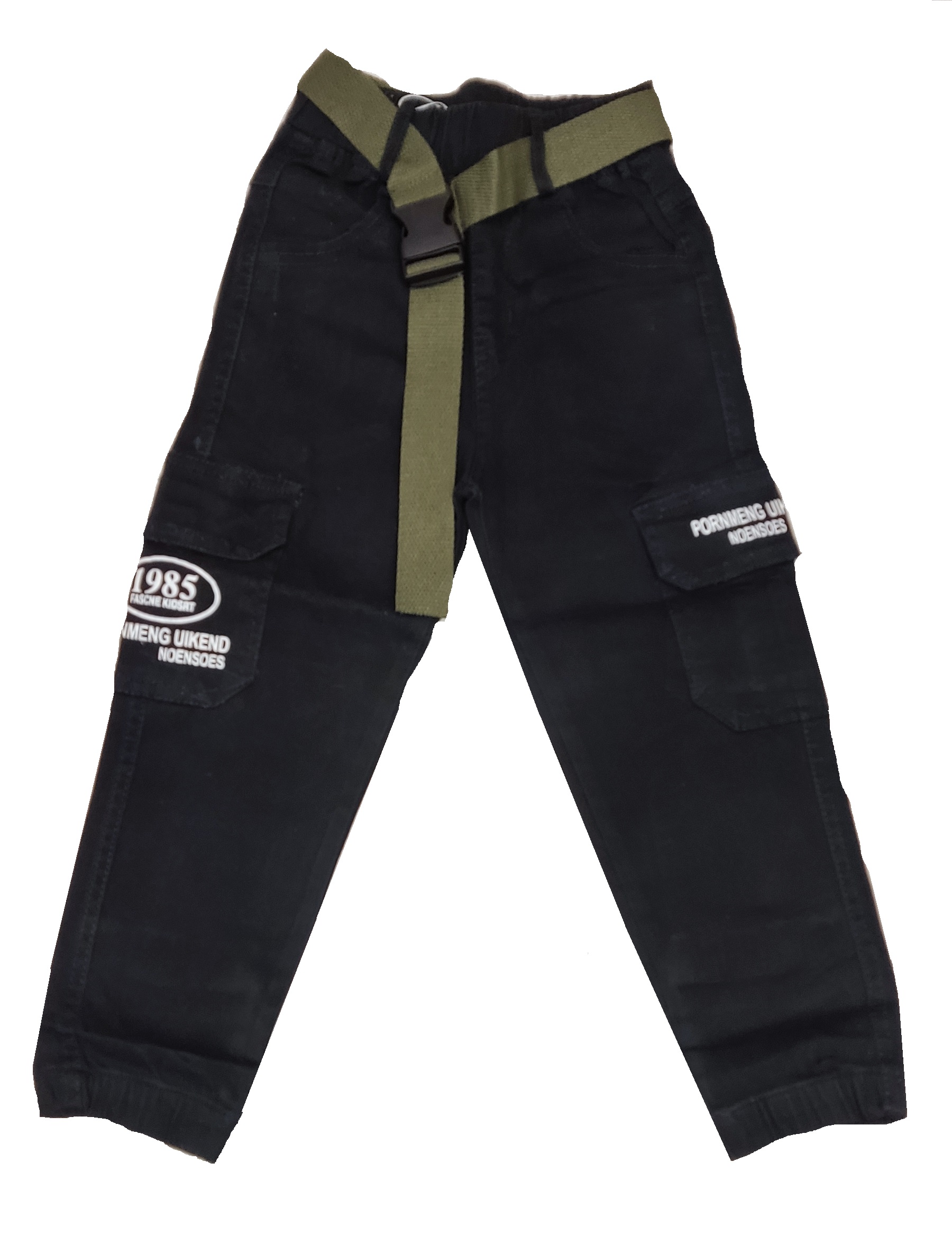 

Брюки детские Msk-Bear 91400, черный, 122, 91400