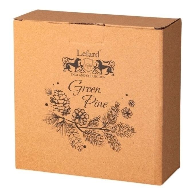 

Салатник Lefard Green pine зеленый 17 х 17 х 6 см