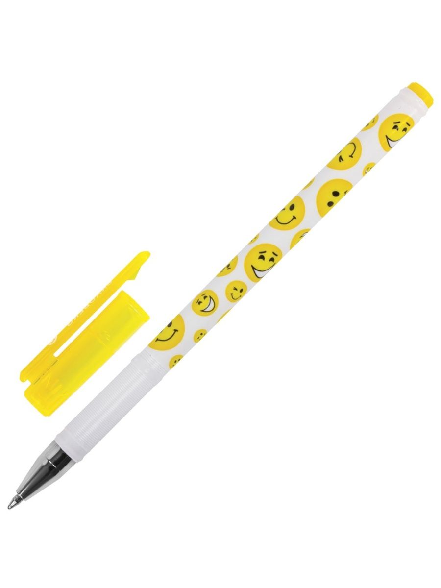 

Ручки Brauberg шариковые Смайлики 12 шт