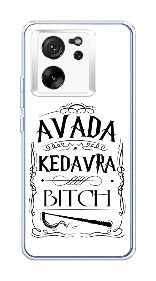 

Чехол на Xiaomi 13T "Avada kedavra bitch", Белый;серый;черный, 319850-1