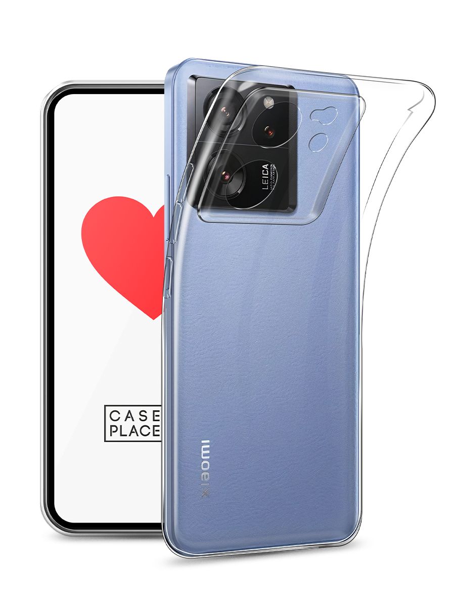 

Чехол на Xiaomi 13T прозрачный, 319850-1
