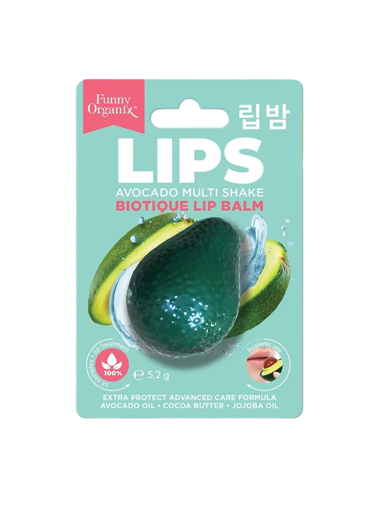 Бальзам для губ Funny Organix с повышенной чувствительностью, защитный 5,2 г ilikegift декоративный скотч funny avocado