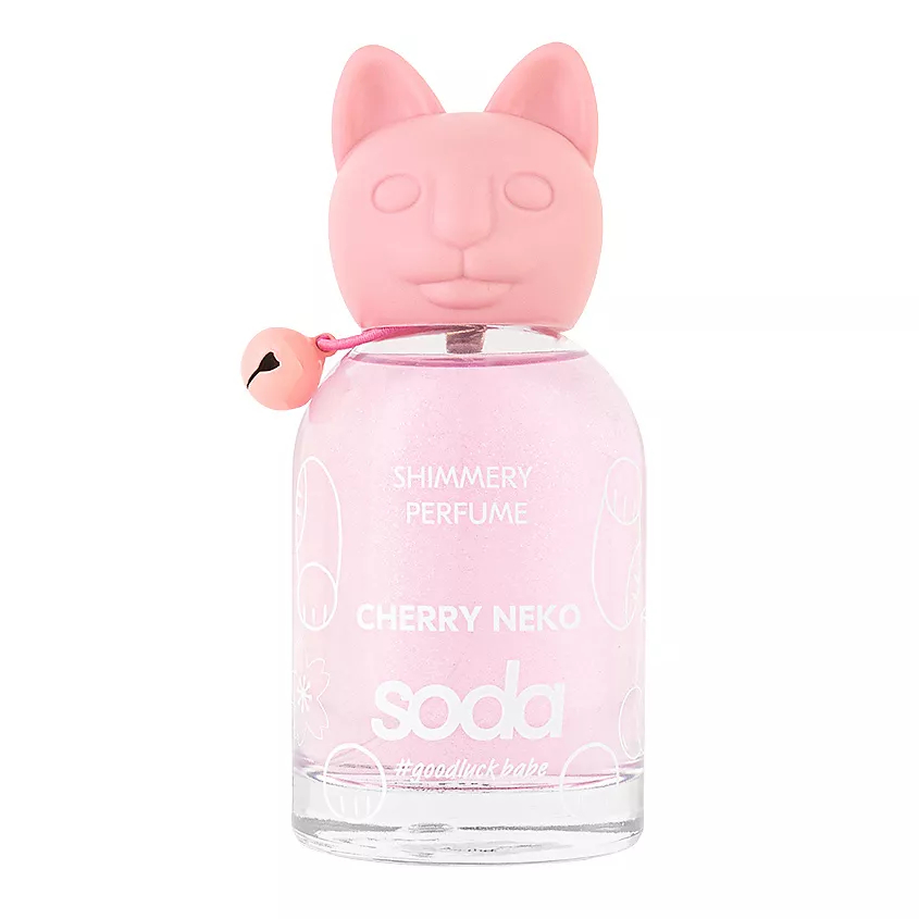 Вода парфюмерная Soda Cherry Neko женская, шиммерная 100 мл