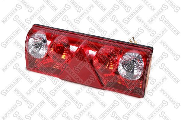 

STELLOX 8737150SX 87-37150-SX фонарь многосекц.прав.бел с ламп. с треуг.EUROPOINT ll 1