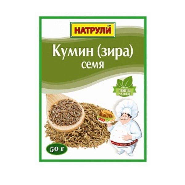 

Кумин Натрули семя 50 г