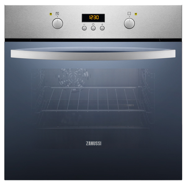 фото Встраиваемый электрический духовой шкаф zanussi opza4210x silver