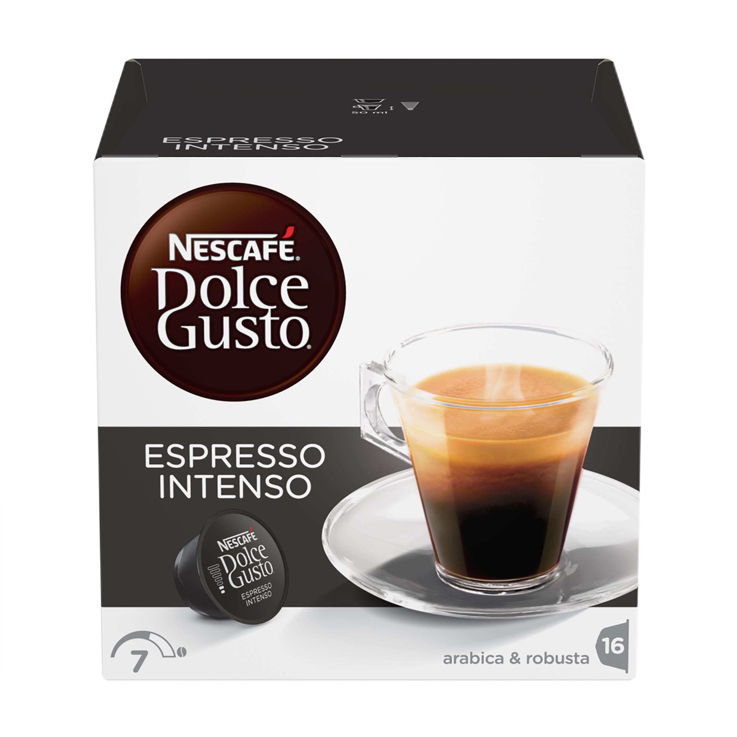 Кофе в капсулах Nescafe Dolce Gusto espresso intenso 16 капсул