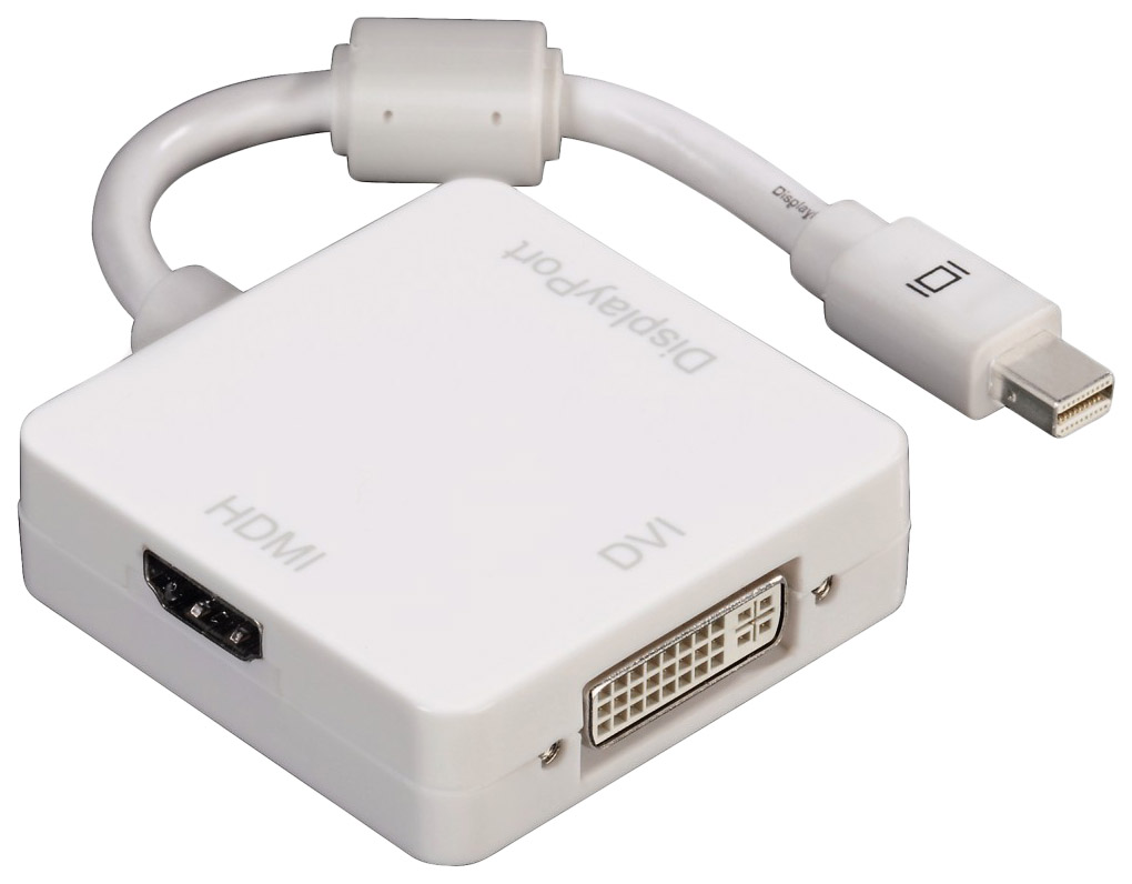 фото Адаптер hama usb type-c-displayport/hdmi/dvi, m-f white (h-53245)