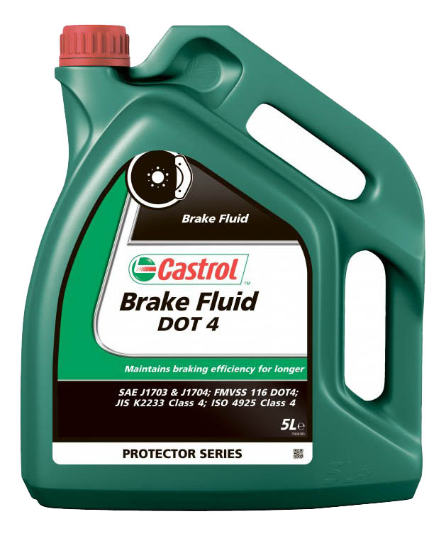 фото Тормозная жидкость castrol brake fluid dot4 5л 157d4e