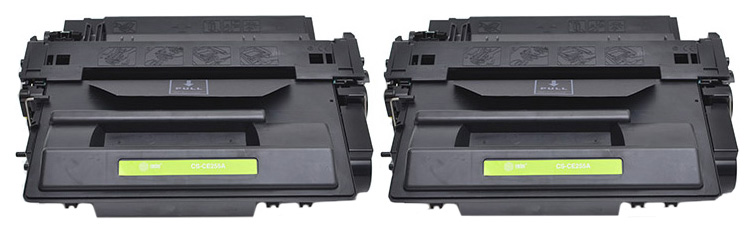 Тонер-картридж для лазерного принтера CACTUS CS-CE255XD черный, совместимый
