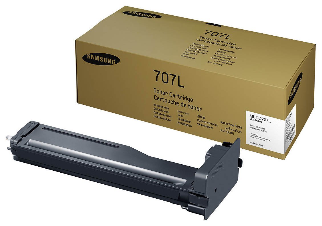 

Картридж для лазерного принтера Samsung MLT-D707L, черный, оригинал, MLT-D707L
