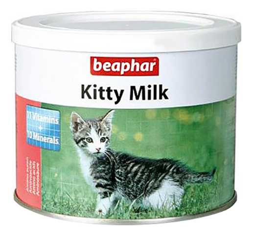 фото Корм для котят, для беременных и кормящих кошек beaphar kitty-milk, 0,2кг