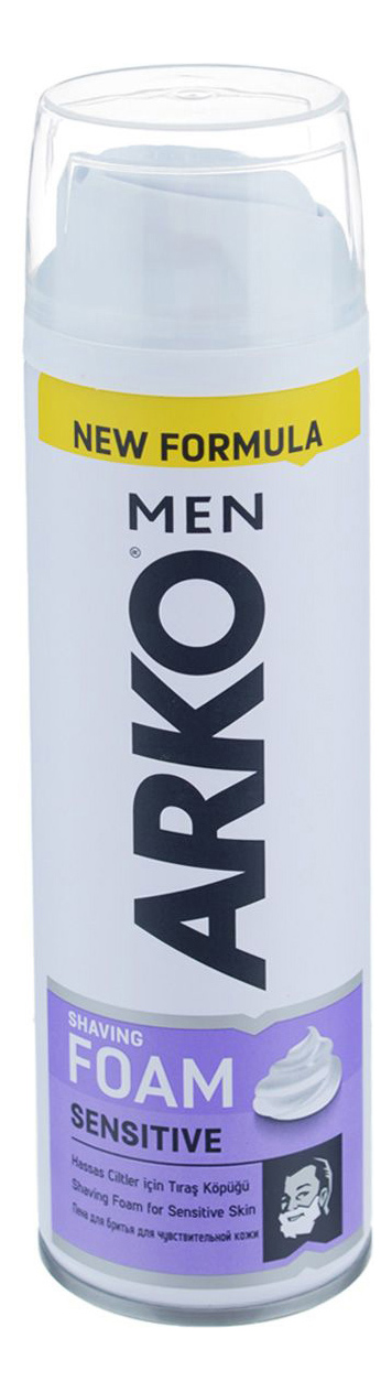 Купить Пена для бритья ARKO Sensitive 200мл, sensitive 200 мл, ARKO MEN